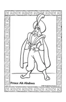 Aladdin kleurplaat 11