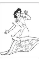 Aladin kleurplaat 10