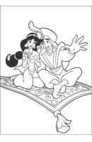 Aladin kleurplaat 16