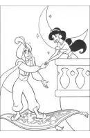 Aladin kleurplaat 3