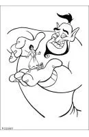 Aladin kleurplaat 38