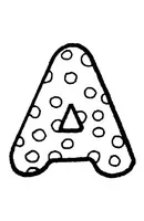 Alfabet kleurplaat 1