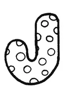 Alfabet kleurplaat 10