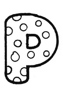 Alfabet kleurplaat 16