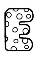 Alfabet kleurplaat 5