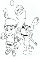 Animatie kleurplaat 14