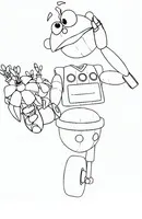 Animatie kleurplaat 17