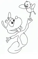 Animatie kleurplaat 21