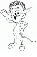 Animatie kleurplaat 23