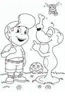 Animatie kleurplaat 7