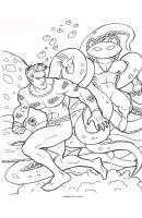 Aquaman kleurplaat 19