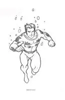 Aquaman kleurplaat 26