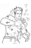 Aquaman kleurplaat 37