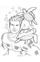 Aquaman kleurplaat 43