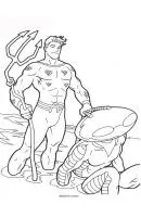 Aquaman kleurplaat 56