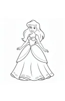 Ariel kleurplaat 2