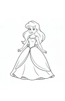 Ariel kleurplaat 8