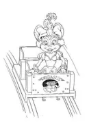 Attractiepark kleurplaat 24