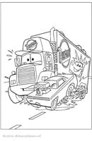 Auto kleurplaat 10