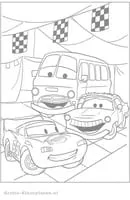 Auto kleurplaat 11
