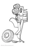 Auto kleurplaat 19