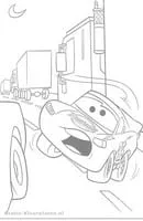 Auto kleurplaat 2