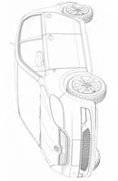 Auto kleurplaat 28