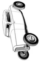 Auto kleurplaat 37