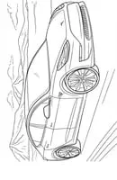Auto kleurplaat 47