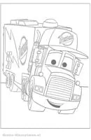 Auto kleurplaat 8