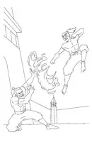 Avatar kleurplaat 11