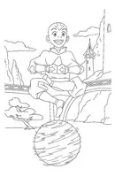 Avatar kleurplaat 12