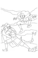 Avatar kleurplaat 15