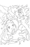Avatar kleurplaat 2