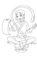 Avatar kleurplaat 20