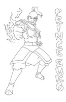 Avatar kleurplaat 3