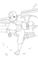 Avatar kleurplaat 6