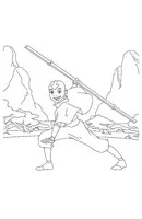 Avatar kleurplaat 8