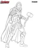 Avengers kleurplaat 10
