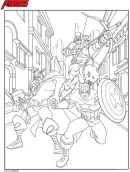 Avengers kleurplaat 13