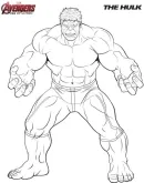 Avengers kleurplaat 5