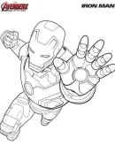 Avengers kleurplaat 6