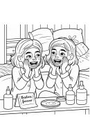 BFF kleurplaat 4