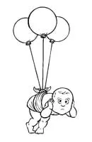 Baby kleurplaat 13