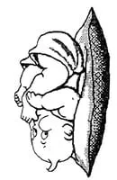 Baby kleurplaat 14