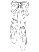 Ballet kleurplaat 4