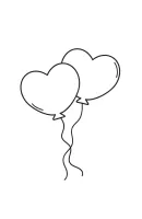 Ballon kleurplaat 13