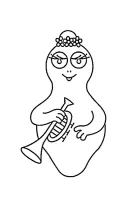 Barbapapa kleurplaat 5