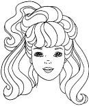 Barbie kleurplaat 10