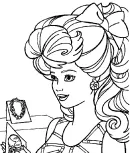 Barbie kleurplaat 14